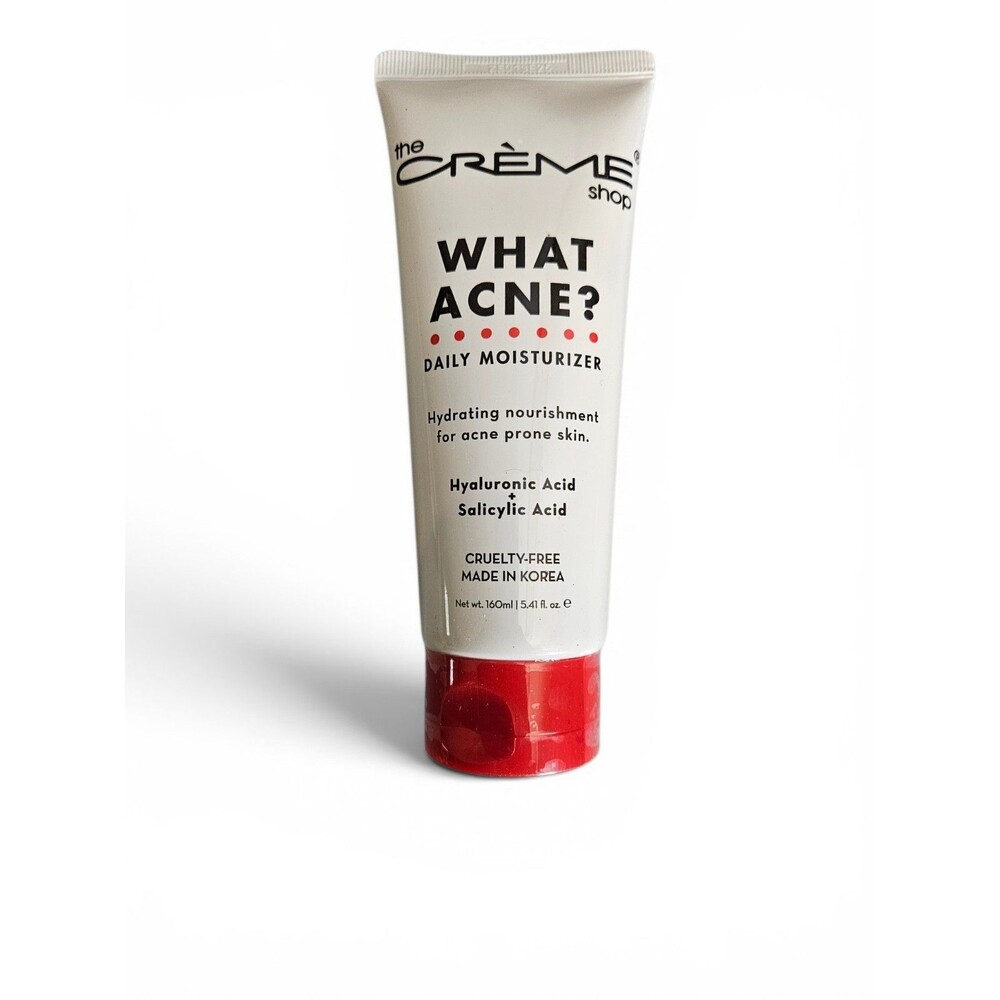 The Creme Shop What Acne? Daily Moisturizer 5.4 oz/160 mL Salicylic Acid Sealed